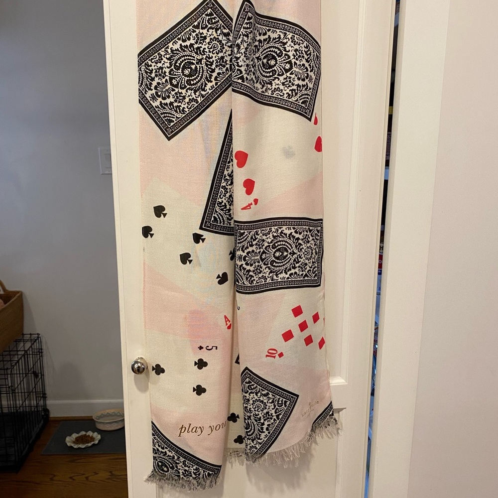 Kate Spade long scarf/wrap